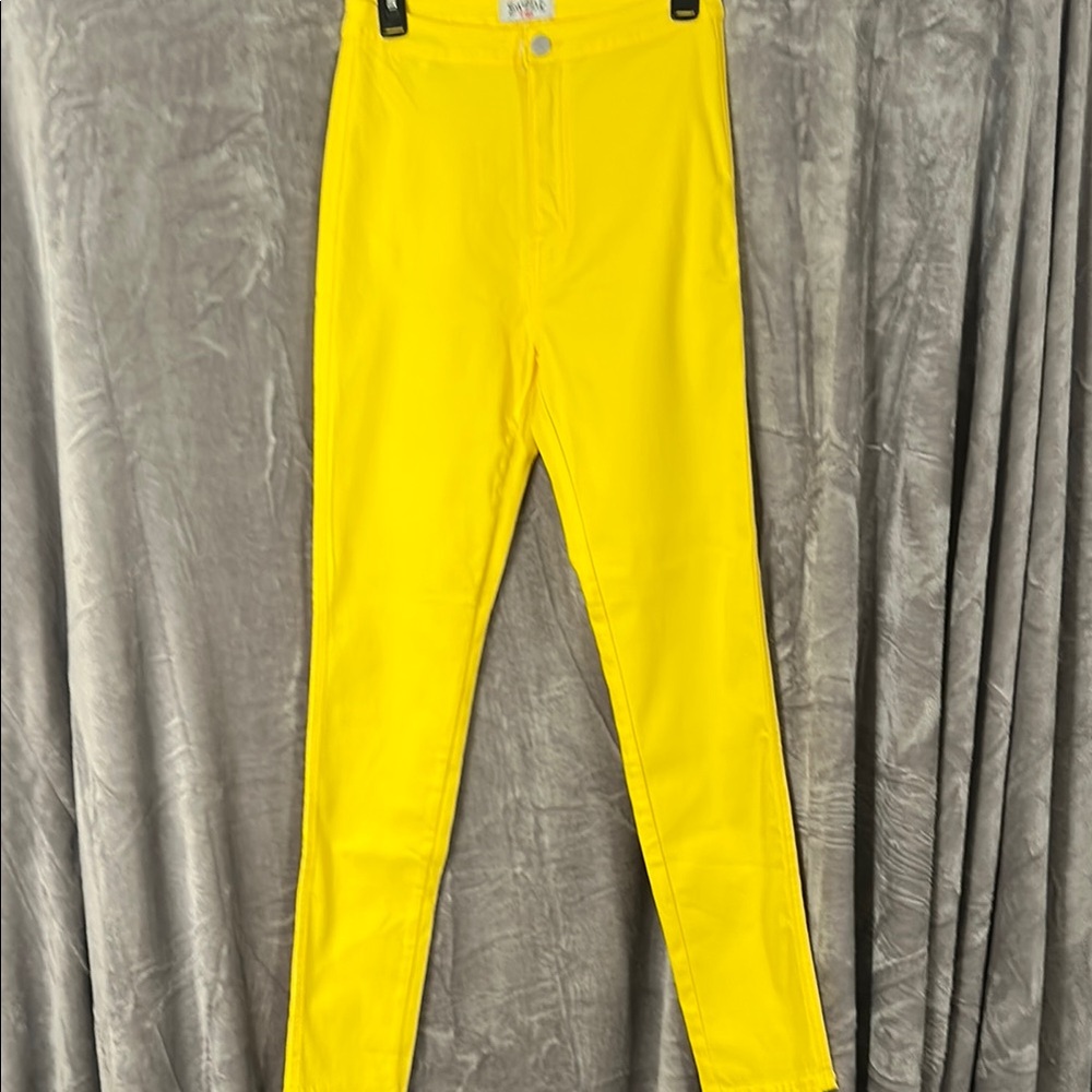 SWANKAPOSH Bright Yellow Women’s Jeggings